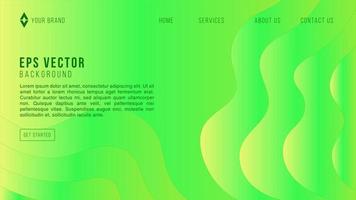 Green Papercut Web Design Abstract Background EPS 10 Vector For Website, Landing Page, Home Page, Web Page