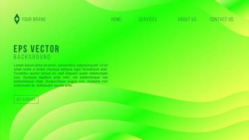 Green Papercut Web Design Abstract Background EPS 10 Vector For Website, Landing Page, Home Page, Web Page