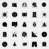 25 Universal Business Icons Vector Creative Icon Illustration to use in web and Mobile Related project