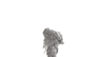 diseño de explosión de humo. png alfa.