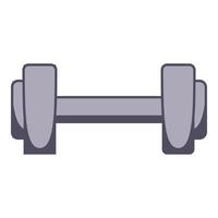 Dumbbell icon cartoon vector. Basketball equipment vector