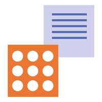 Documentation icon cartoon vector. Business contract vector