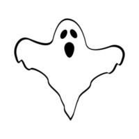 Cute ghost vector design