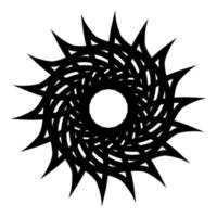 Mandala background vector design