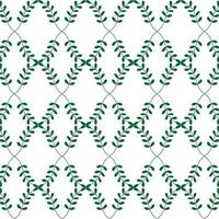 Abstract background vector design with green leaf pattern