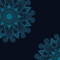 Vector background with mandala ornament