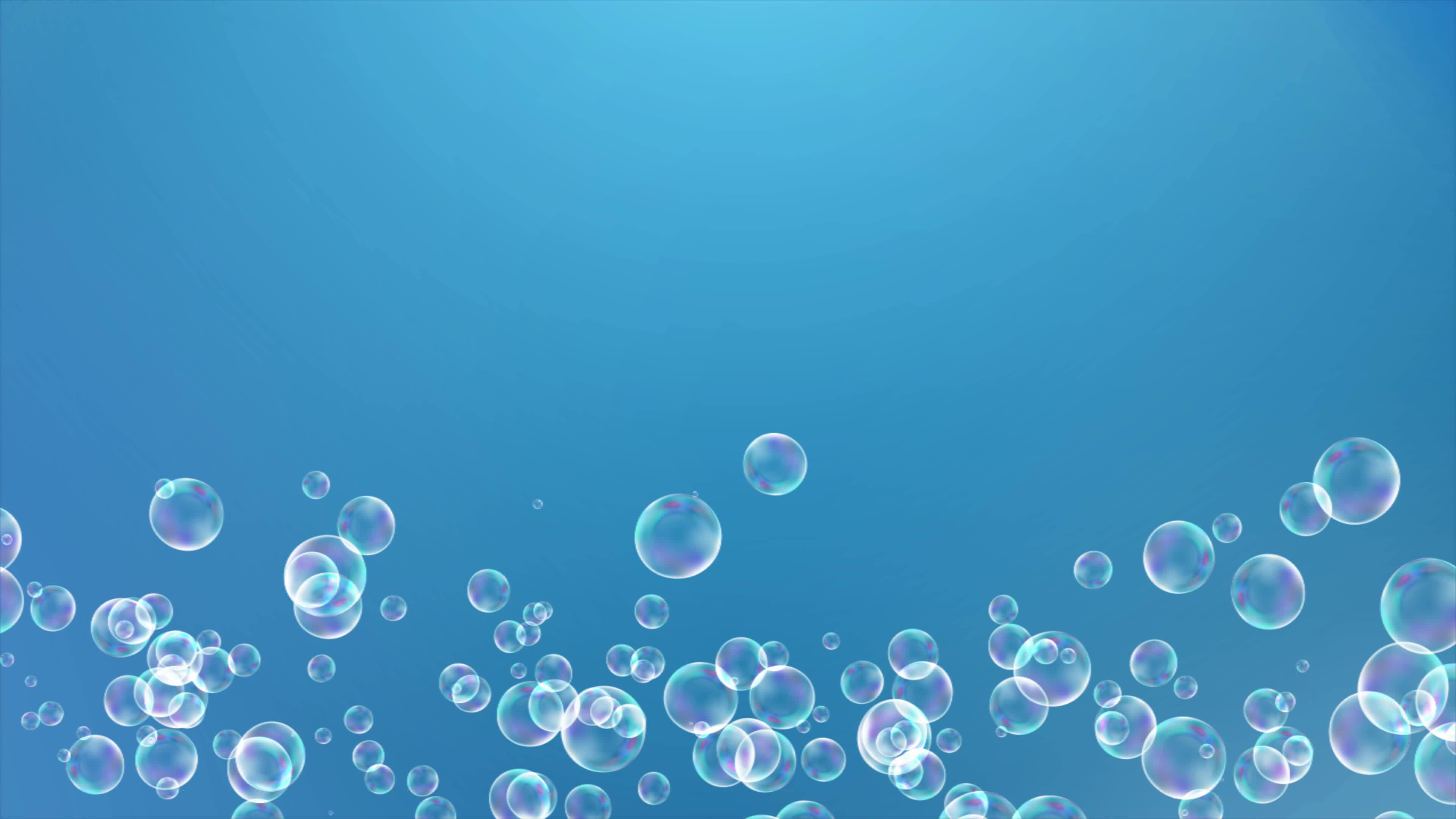 Animated Underwater Bubbles