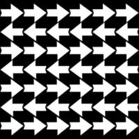 Black and white background vector design with arrow pattern