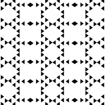 Black and white abstract background vector design with triangles pattern