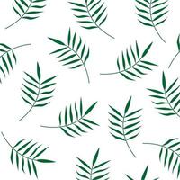 Abstract background vector design with leaves theme