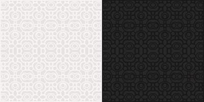 black and white pattern background vector