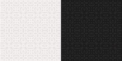 black and white pattern background vector