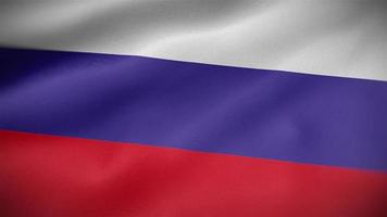 Rusland golvend vlag video