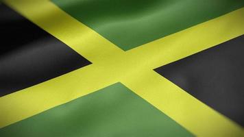 Jamaica golvend vlag video