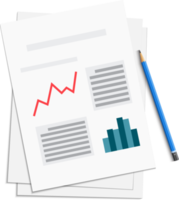 analys av statistisk data och smartphone. forskning optimering finansiell infografik, företag analys illustration png