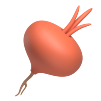 Rote-Bete-3D-Symbol png