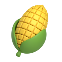 corn 3d icon png