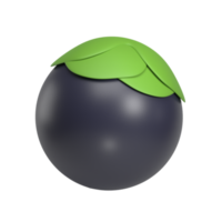 Zuckerpalme 3D-Symbol png