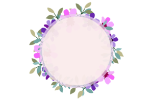 Blumenrahmen png