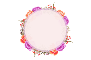 Blumenrahmen png