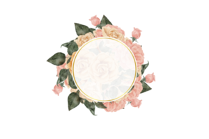 Flower Frame PNG, Floral Frame PNG