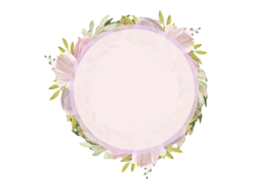 quadro de flores png