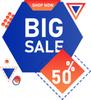 big sale promotion banner png