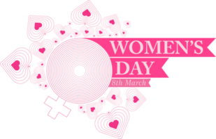 international womens day badge png