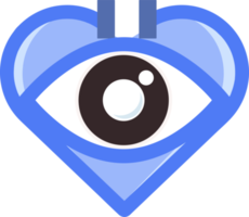 eye heart icon png