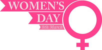 insigne de la journée internationale de la femme png