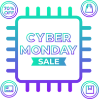 cyber monday sale design element png