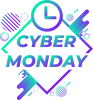 cyber monday sale design element png