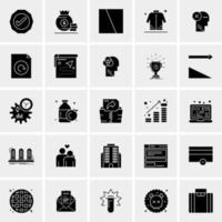 25 Universal Business Icons Vector Creative Icon Illustration to use in web and Mobile Related project