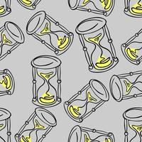 seamless graphic asymmetric background of an hourglass on a gray background, texture, design photo