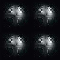geometricseamless black and white symmetrical abstract pattern tile, texture, design photo