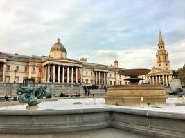 trafalgar square en londres en junio de 2022. foto