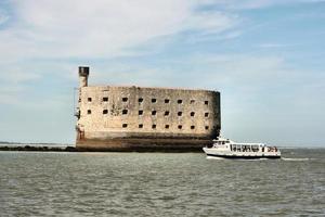 una vista de fort boyard en francia foto