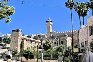 una vista de hebron en israel foto