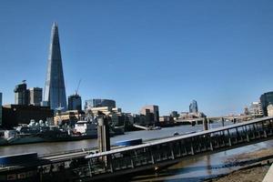 A view of the River Thames near Westminster photo