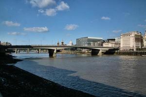 A view of the River Thames near Westminster photo