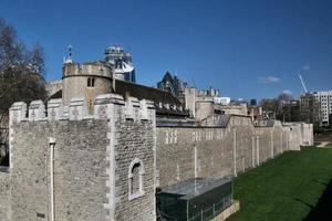 una vista de la torre de londres foto