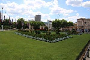 London in the UK in June 2022. A view of St James Park in London photo