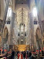 London in the UK in June 2023. A view of Westminster Abbey photo