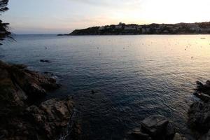 costa brava, s'agaro perteneciente a sant feliu de guixols, cataluña, españa foto