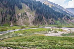 Naran jhalkand national park beautiful landscape mountains view photo