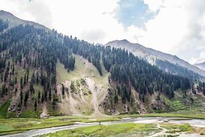 Naran jhalkand national park beautiful landscape mountains view photo