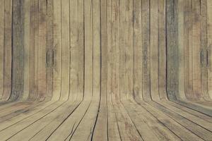 Curved wood parquet background photo