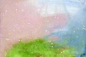 Hand Painted Watercolor Background photo
