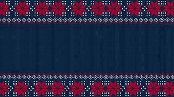 merry Christmas pattern loop background animation with copy space video