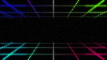 background or frame animated grid gradient color moving as a futuristic intro video